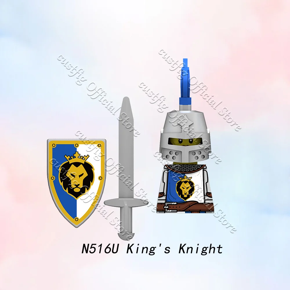 MOC Mittelalterliche Militärische Griechische Spartanische Krieger-Soldatenfigur Baustein Armeekastell König Ritter Schild DIY Bausteine Jungen Spielzeug Geschenk