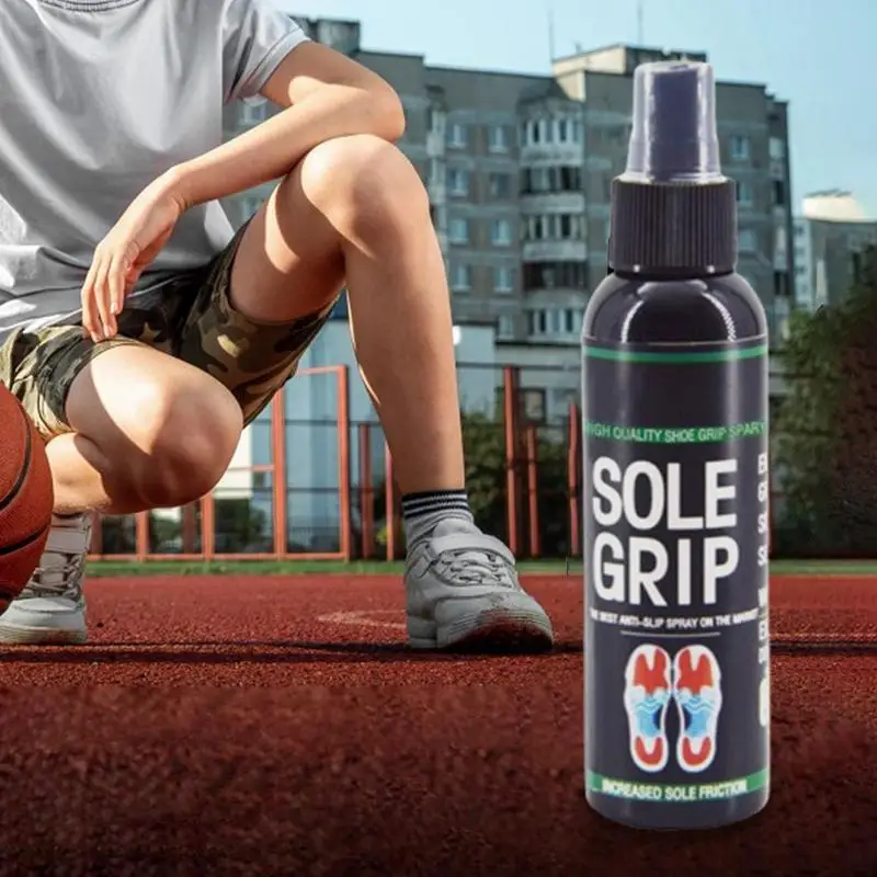 118 ml Anti-Rutsch-Spray für Sohlen, Basketballschuhe, Sport, Anti-Rutsch-Artefakt, Enhancer-Griff, steigert Spray für Laufen, Fußballschuhe