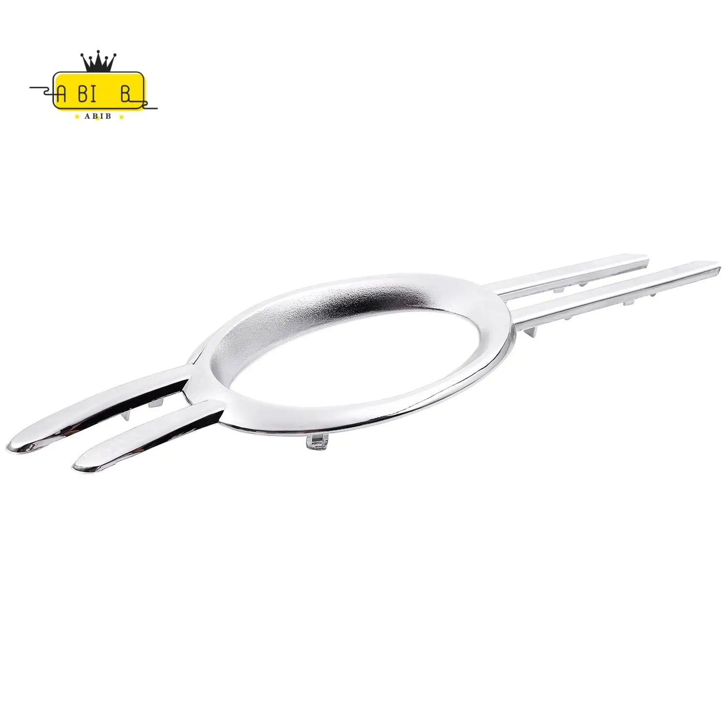 

ABIB -4Pcs Front Bumper Fog Light Chrome Grill Trim Cover Left Right For Mercedes-Benz 2007 2008 2009 W211 E320 E350 E550 E63 Am