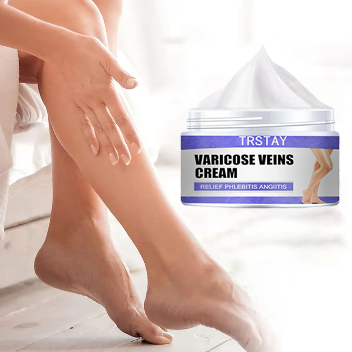 Trstay Aderreparatie Crème Adercrème Beenader Uitstulping Pijn Maikang Beenverzorging Crema Para Blanquear La Cara Huid Whitening Cream