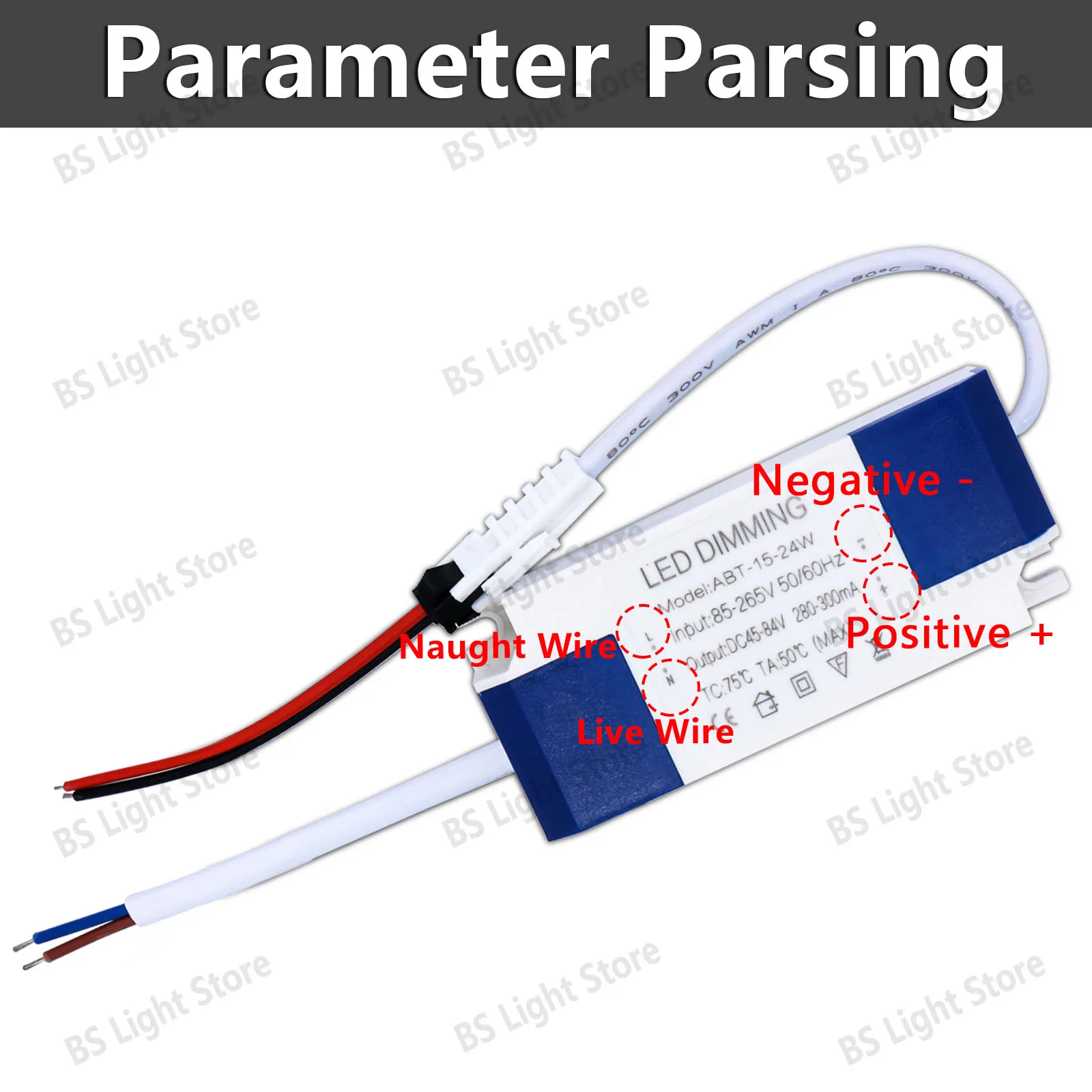 AC220-240V 1-24W LED Driver For Dimmable driver Power Supply Constant Current Voltage Control Lighting Transformers For LEDs