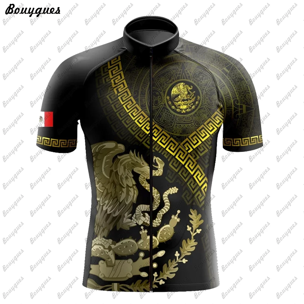 2023 NEW Mexico Cycling Jersey MTB Maillot Bike Shirt Downhill Jersey High Quality Pro Team Tricota Mountain Bicycle Clothing