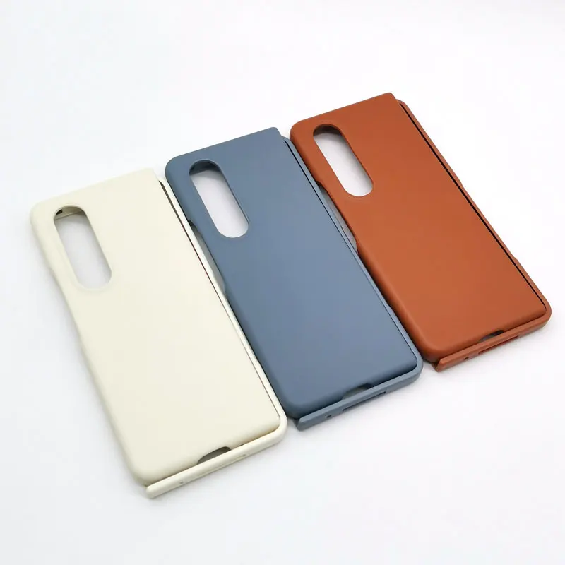 For Samsung Galaxy Z Fold 4 Fold4 Phone Case High Quality PU Leather Cover Back Protective Shell for Galaxy z fold 4 fold4 case