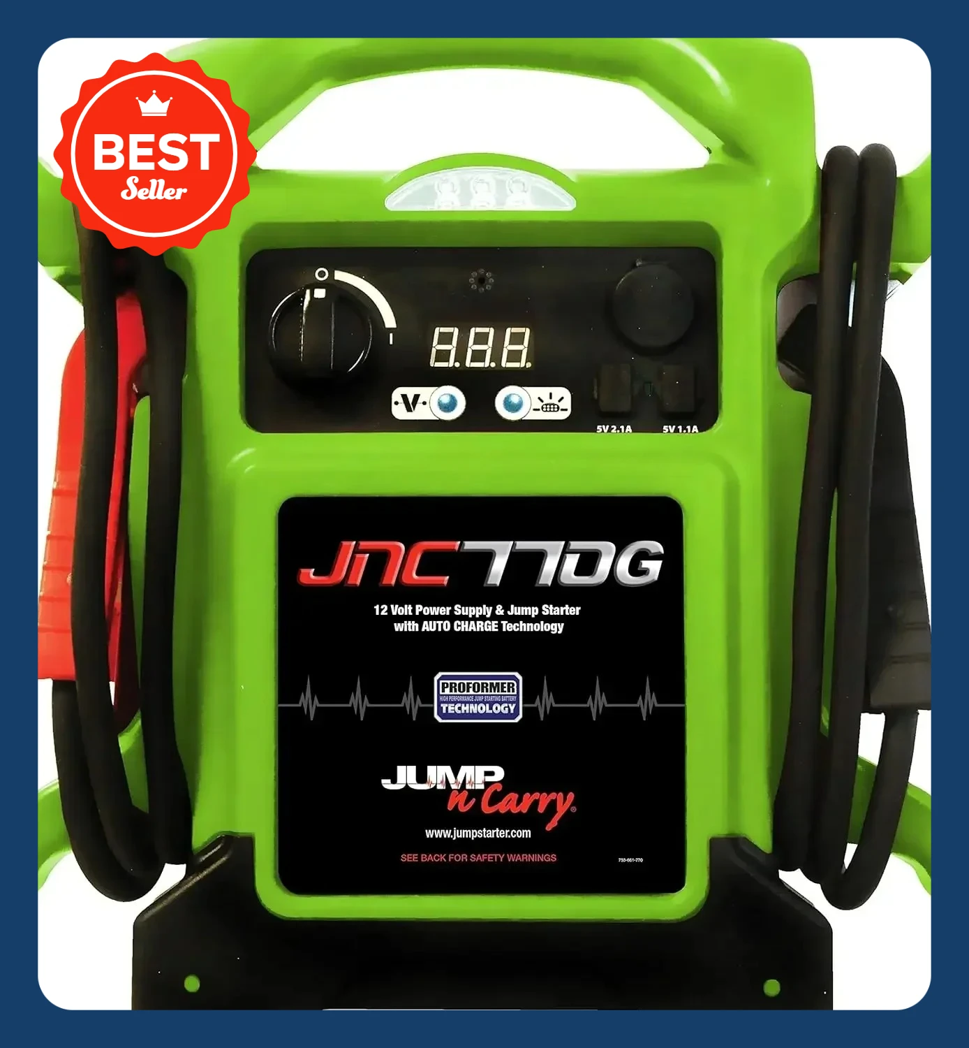 

[XMSJ-ограниченный запас, купить сейчас! ]JNC770G Green Premium 12V Jump Starter (1700 Пиковый усилитель)