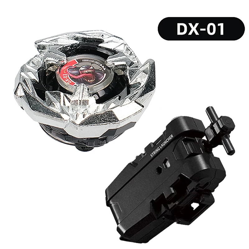 Combat Tops DX-01 Complete gevechtsset met lanceerinrichting voor epische draaiende veldslagen