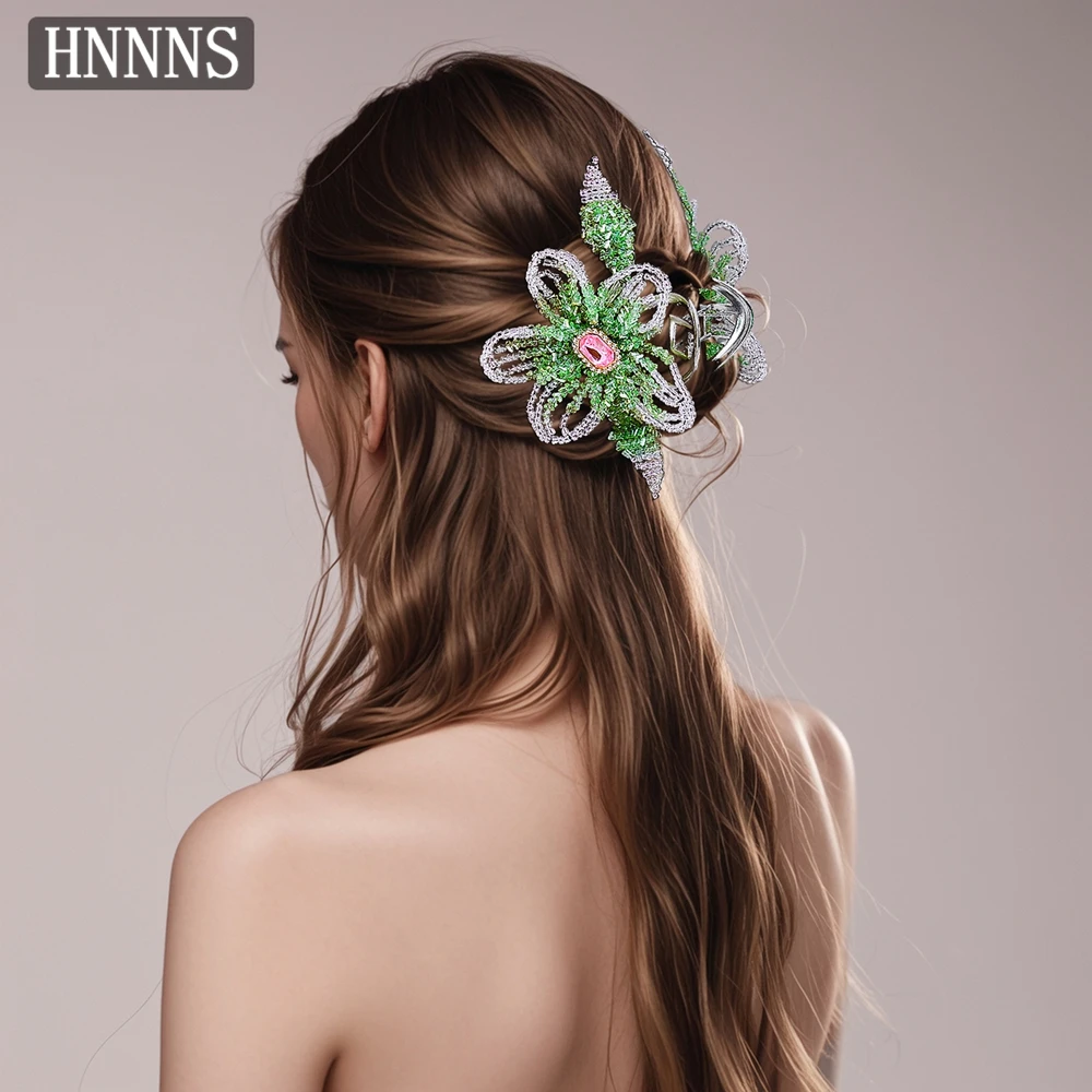 

TOPQUEEN Bridal Exquisite Wedding Hair Grab Handmade Bead Weaving Fashionable Ladies Banquet Dance Party Hair Accessories YXA195