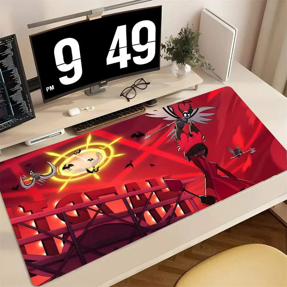 

Animation H-hazbin Hotel Mouse Pad Mousepad Large Gaming Mouse Pad LockEdge Thickened Computer Keyboard Table Desk Mat