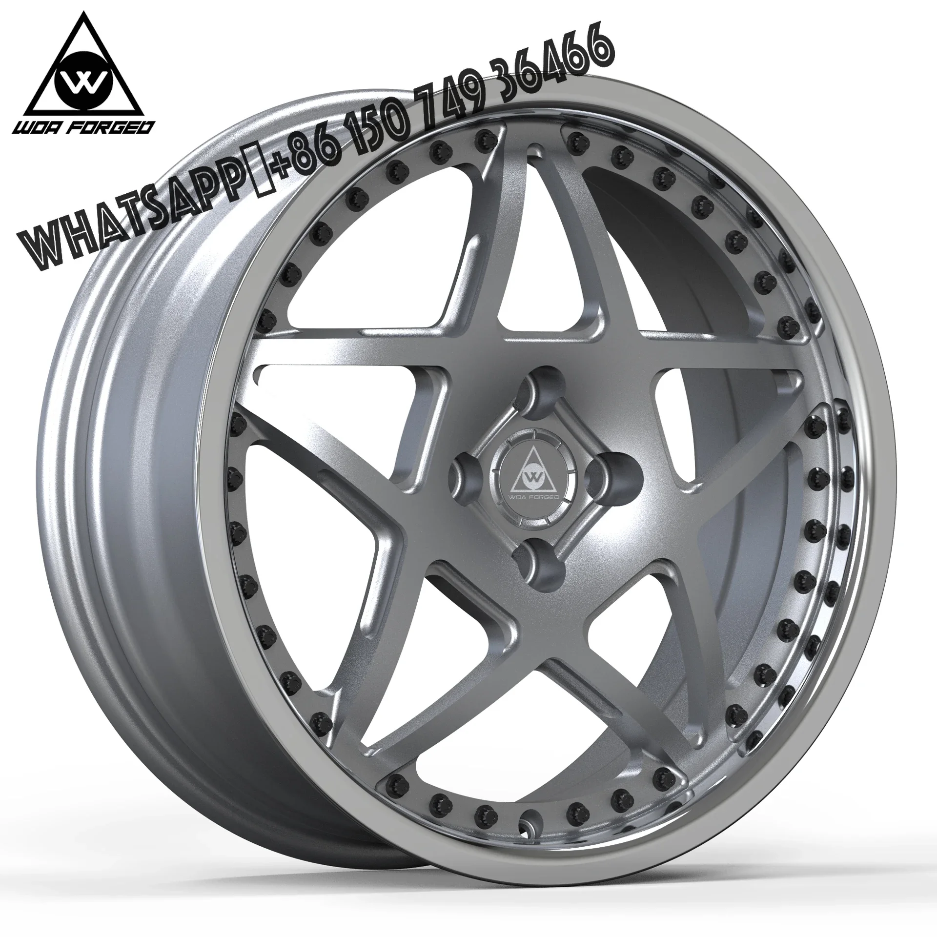 

Wheel Rim Car Alloy Five-pointed Star 17 18 19 Inch Suitable for Mercedes-benz C200 C260 E260 E300 E350 PCD 5X112 5x114.3 5x108