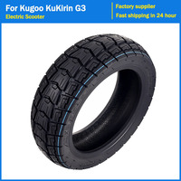 10x2.75-6.5 Vacuum Tire for Kugoo KuKirin G3 & SmartGyro Rockway C Electric Scooters Tubeless Tire Replacement Accessories
