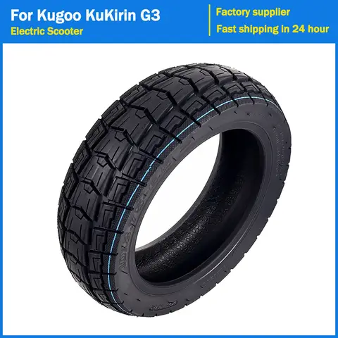 10x2.75-6.5 Vacuum Tire for Kugoo KuKirin G3 & SmartGyro Rockway C Electric Scooters Tubeless Tire Replacement Accessories