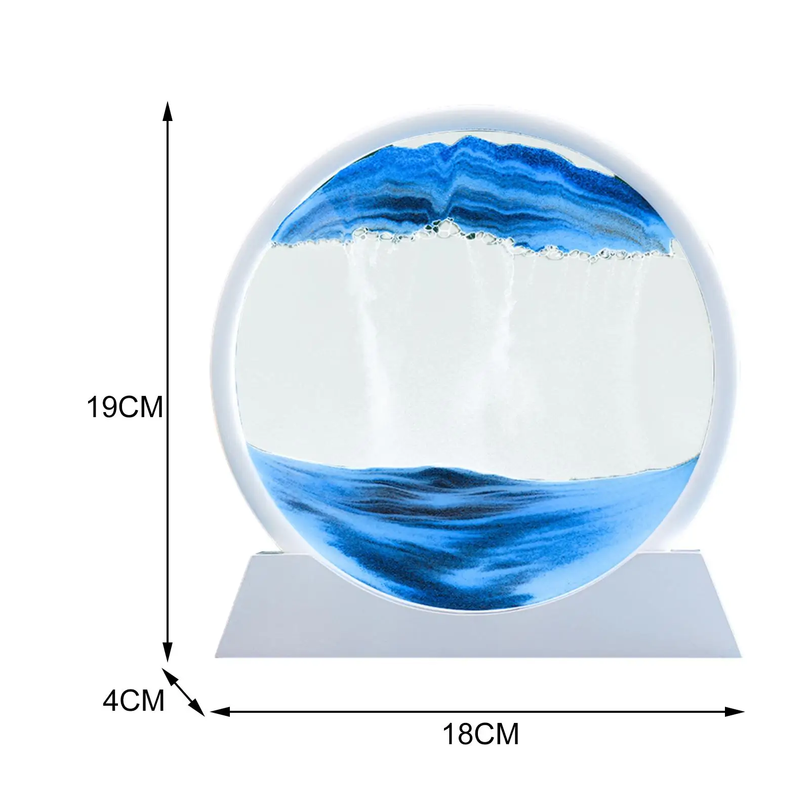 3D Moving Art Picture scape Picture in Display Desktop decor Toys