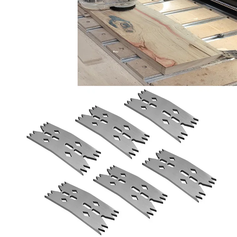 Woodworking Plate Clamp Metal Fastening Plate Clamp Tool Bench Clamp for CNC and Panel Machining