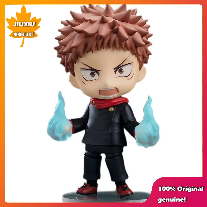 

100% Original:Anime Jujutsu Kaisen yuji itador Q version figma PVC Action Figure Anime Figure Model Toys Figure Doll Gift