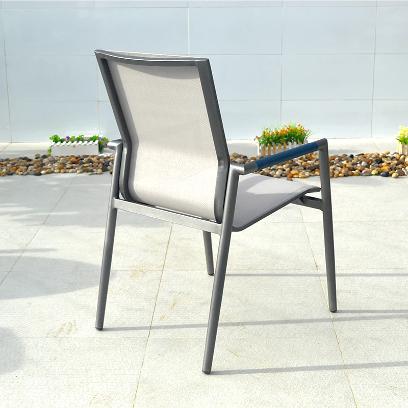 Creative Design Garden Furniture Outdoor Patio Textylene Fabric Single Lounge Garden Chair Outdoor Chair