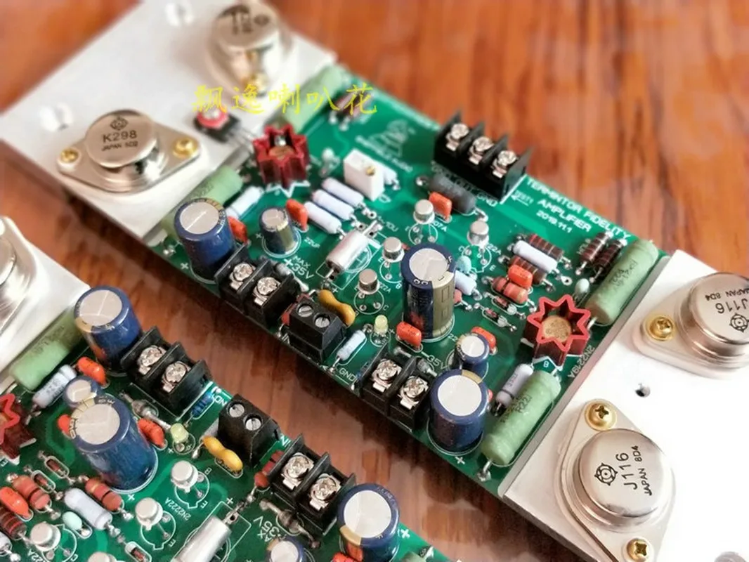 HITACHI-placa amplificadora de etapa trasera pura, tubo MOS Clase A sellado dorado, 2SK176, 2SJ56/2SK298, 2SJ116/2SK1058, 2SJ162, MJ, estéreo