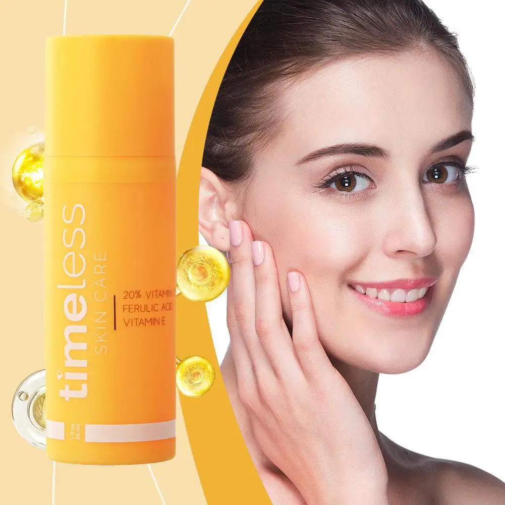 Atemporal vitamina c + e soro essência antioxidante ilumina a elasticidade da pele melhora aumenta a pele, embotamento e 30ml z8l7
