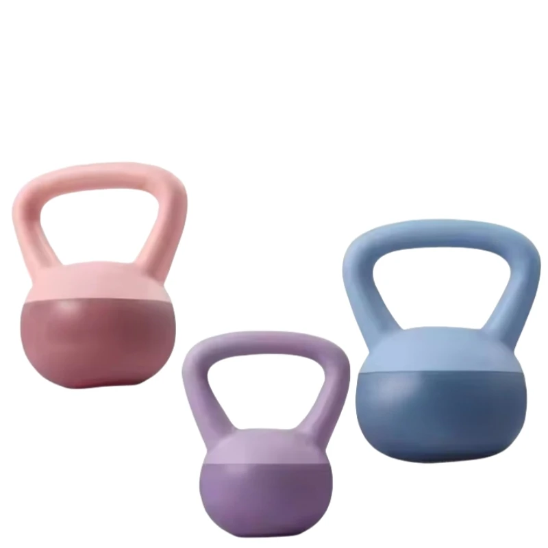 

Soft Kettlebell Comfortable Non-Slip Grip Waterproof Surface Iron Sand Filling For Stable Weight And Full Body Fitness Workout