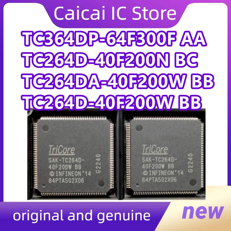 

SAK-TC264D-40F200W TC264DA-40F200W TC364DP-64F300F 64F300W 1PCS/LOT