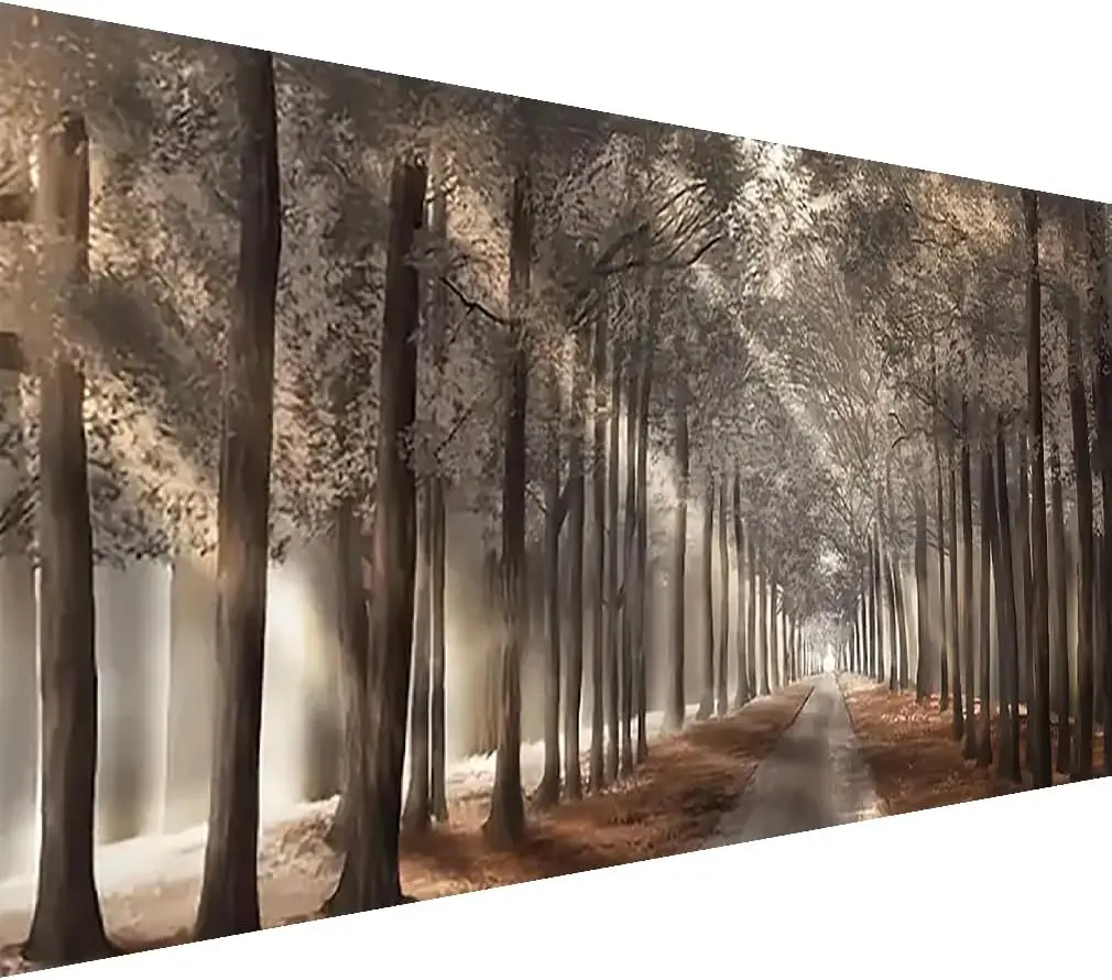 

Наборы для алмазной вышивки BOHADIY: 5D-картины с лесным пейзажем для взрослых, полный набор для алмазной вышивки с изображением леса