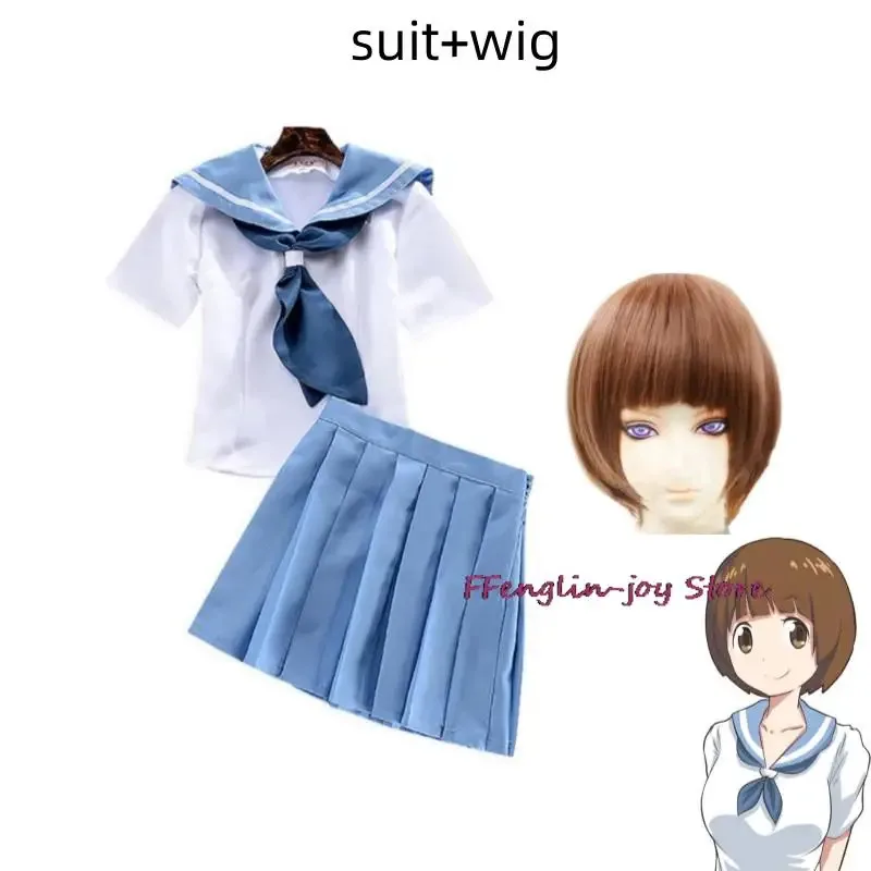 جديد 2025 أنيمي الكرتون لا قتل مانكانشوكو ماكو تأثيري حلي شعر مستعار لطيف لولي مدرسة بحار موحدة هالوين كرنفال ★ ★ ★   جيه.