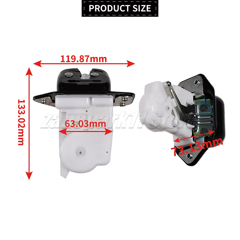 F​or Nissan Murano Pathfinde Rogue Rear Liftgate Integrated Door Lock Actuator 905003JA1B Car Trunk Lock Actuator Motor