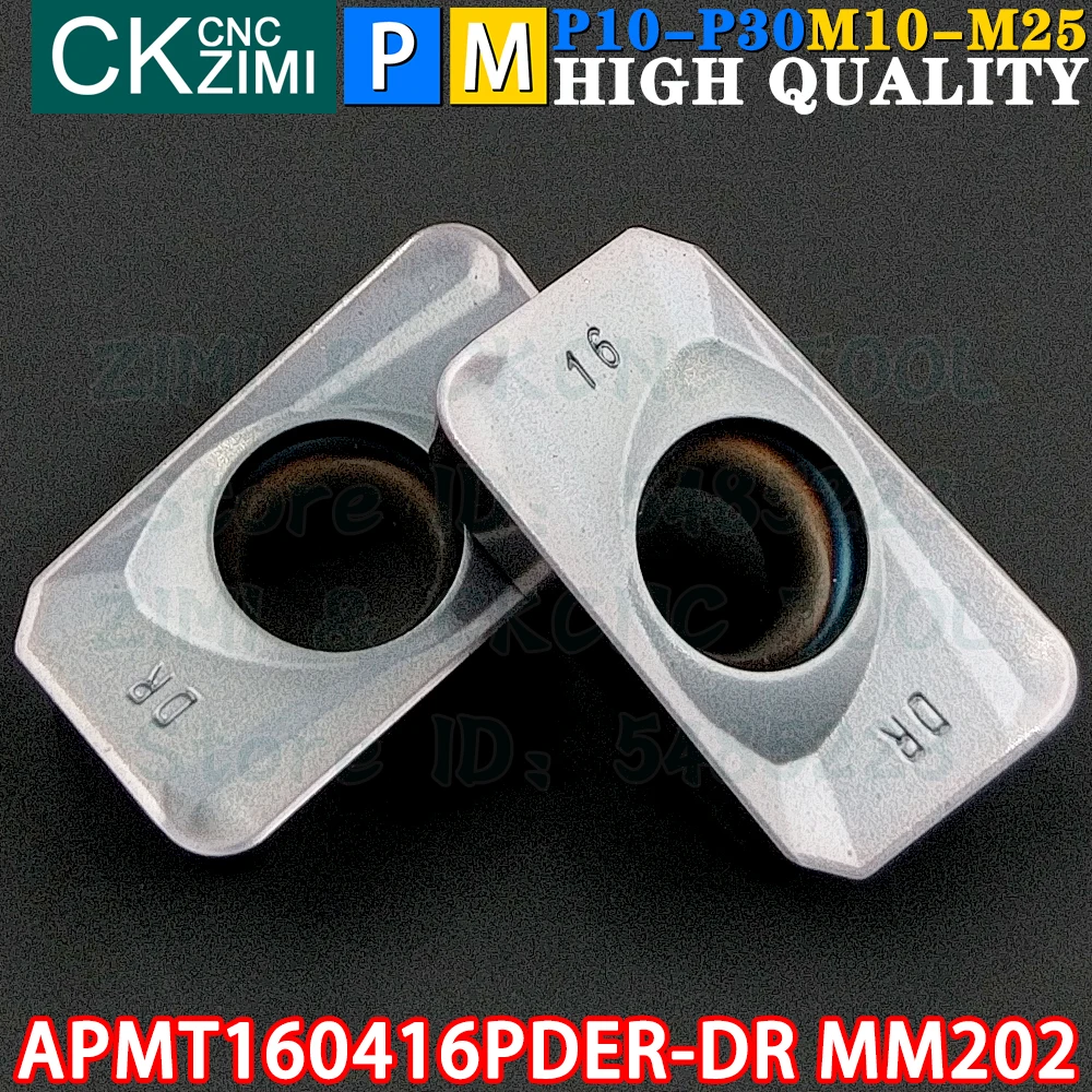 APMT160416PDER-DR MM202 APMT 160416 PDER MM202 كربيد إدراج الكتف طحن إدراج أدوات APMT160416 PDER DR APMT1604 APMT 1604 آلة خرط تعمل بالتحكم الرقمي بواسطة الحاسوب فهرسة أداة القطع