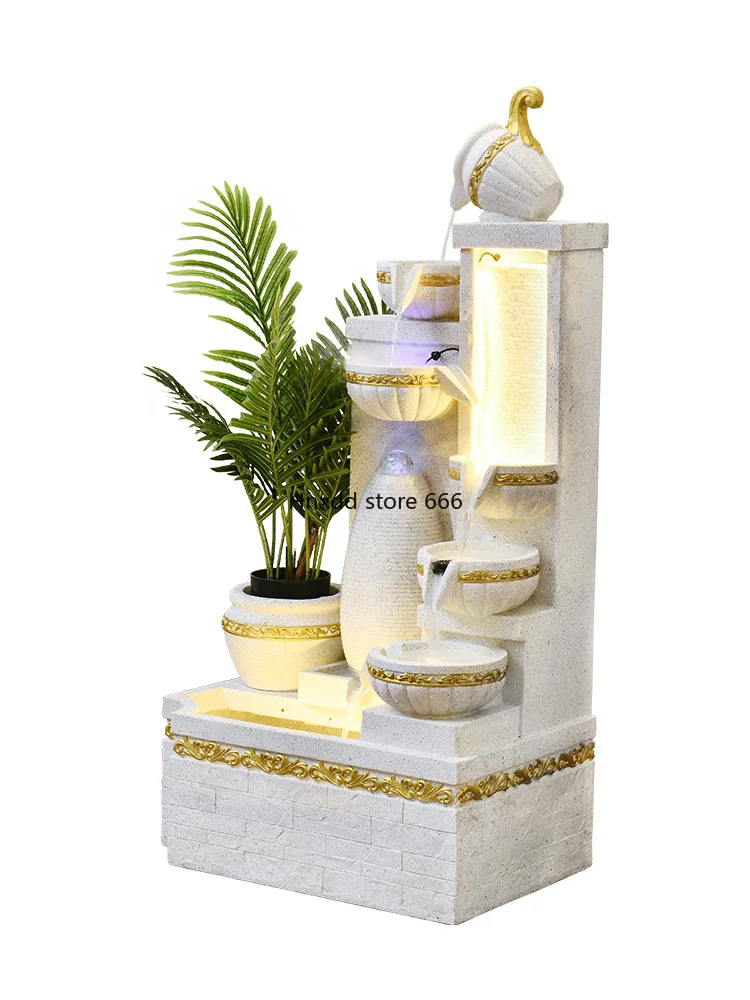 

Fish pond landscape balcony simple running water fountain ornament