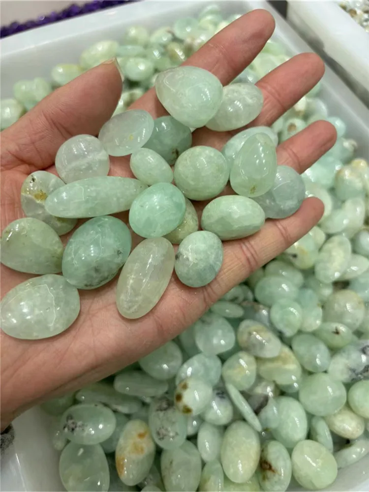 1000g Natural Green grapes Stone Crystals Gemstone Specimen for Jewelry Making Raw Rock Crystal for Collection