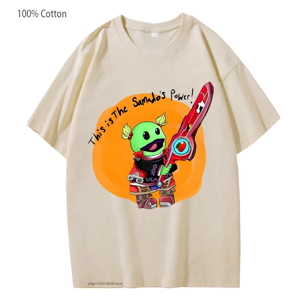 Cartoon Anime Nanalan T-shirts Een Commissie voor Varkarrus Print Tshirt Kawaii Leuke Kleding 100% Katoen Vrouwen/Mannen Kleding Unsiex