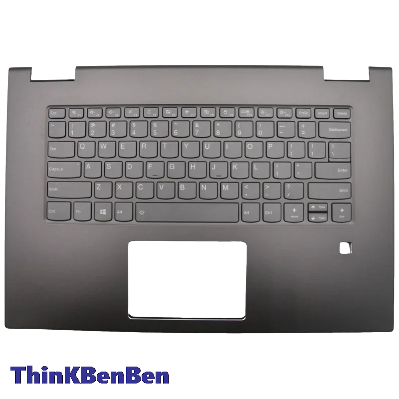 

Корпус верхней части (пальмрест) для ноутбука Lenovo Yoga 730 15IKB 15IWL, цвет железный серый, артикул 5CB0T04912