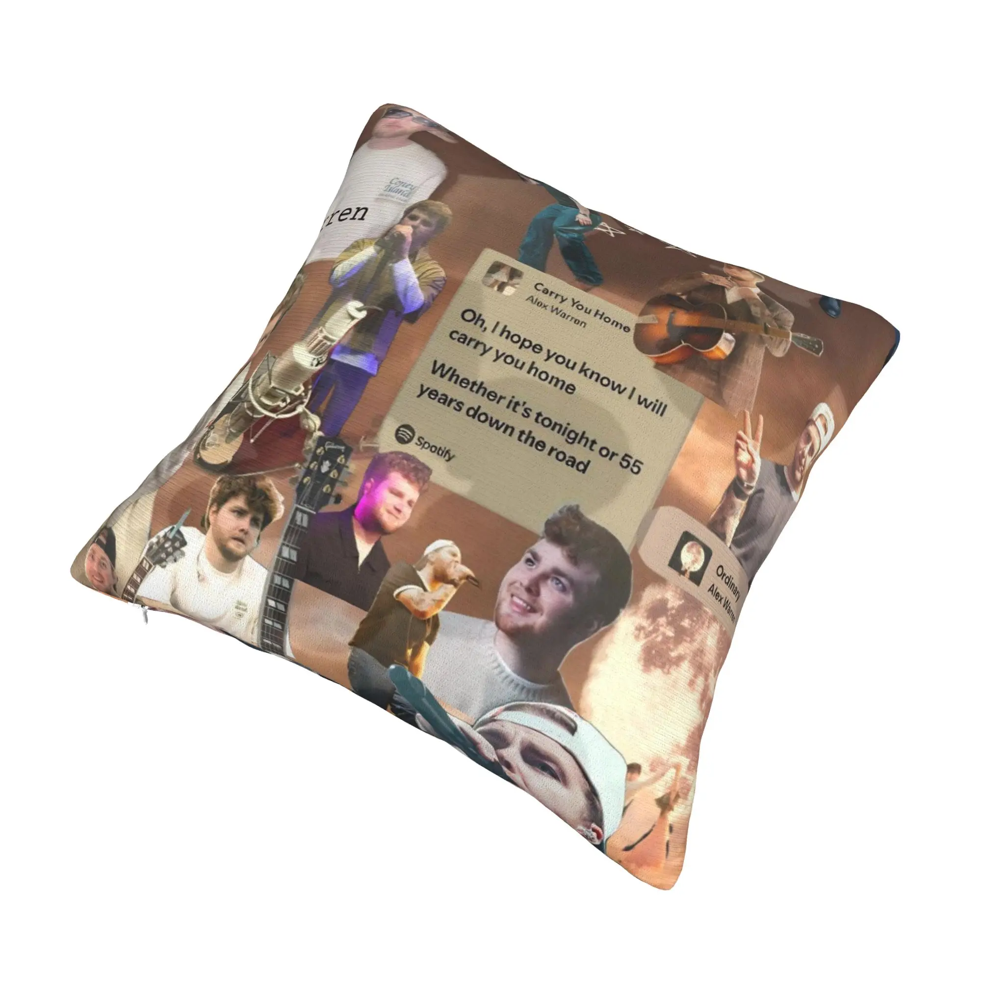 Decorative Pillow Cover ALEX WARREN Little Orphan Alex Live 2026  Product Bed  Pillow Case Cover Zippered Multi-Size