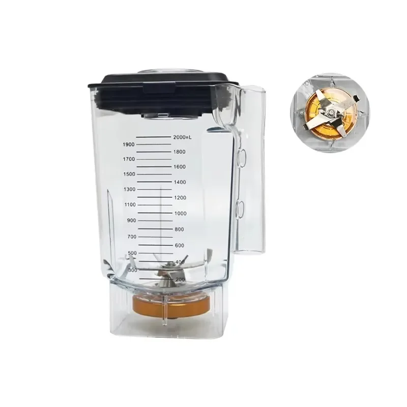 Professional silent mixer with soundproof case Heavy duty commercial for smoothie juicers