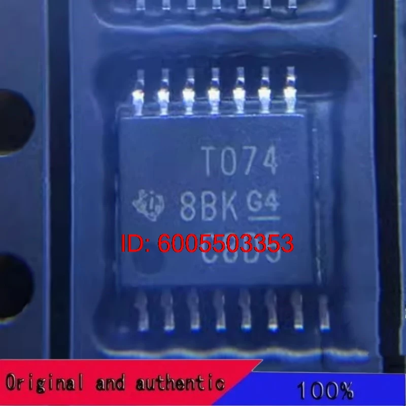 10PCS/TL074CPWR T074 TSSOP14 New Original Genuine