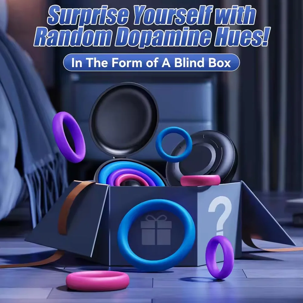 Doce colorido 3 pçs pênis anel conjunto galo anéis de tamanhos diferentes retardado ejaculação masculino pênis ereção melhorar brinquedos sexuais