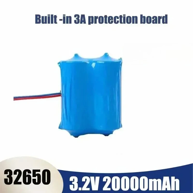 LiFePo4 Solar Lamp Battery 32650 3.2V Lithium Iron Batteries Solar Street Lamp Floodlight Battery with Protection Panel - Image 2