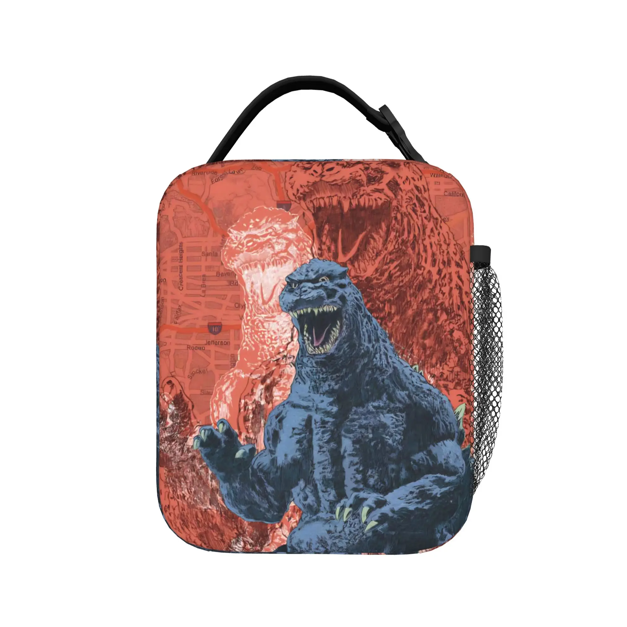 Showa Godzillaed Movie Insulated Lunch Bags Large Monster Lunch Container Thermal Bag Lunch Box Tote Beach  Outdoor Food Bag view 2