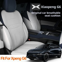 Fit For Xpeng G6 2023 2024 2025 Seat Protection Cover Backrest Cover Leather Seat Cushion Complete Set Xiaopeng G6 Accessories