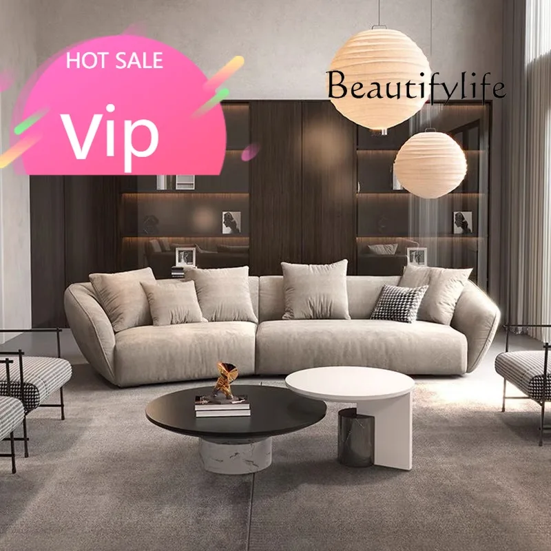 LL Открытый напольный диван для гостиной Изогнутый садовый салон Минималистичные диваны Расслабляющая прихожая Дешевая роскошная деревянная мебель Divano для дома
