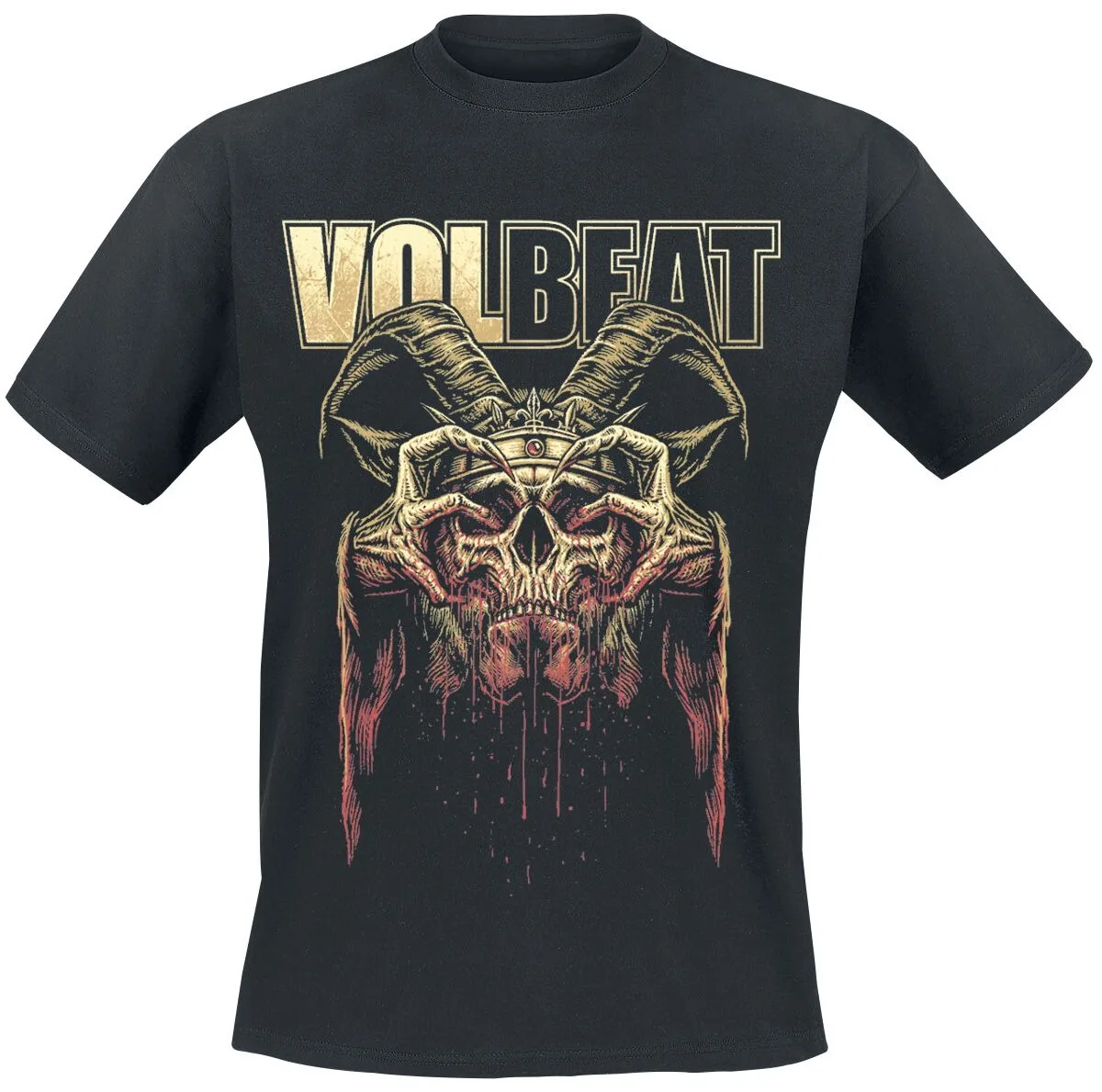 Volbeat Seal The Deal Anchor Print T-shirt Men Women Rock Band Unisex Tee