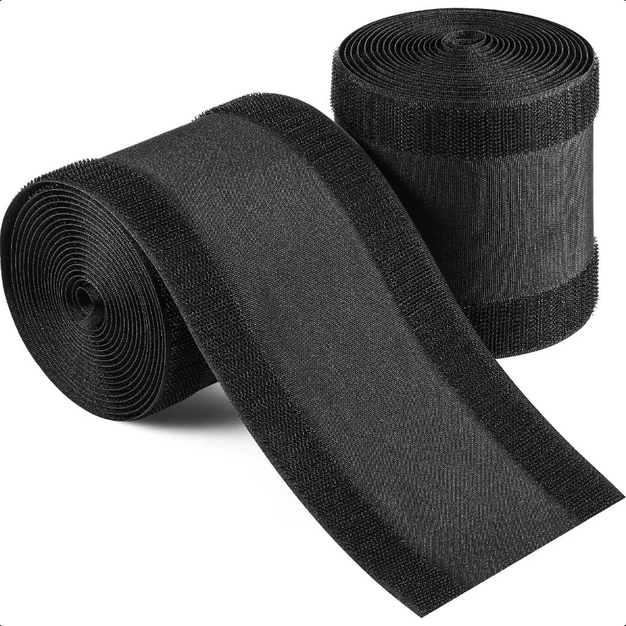Couverture de cordon de tapis, poignée de câble, couverture de sol, gestion du protecteur de câble uniquement pour tapis de bureau commercial, noir 19,69 pieds