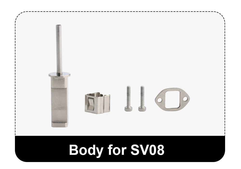 Trianglelab CHCB-SV08 Hotend Heizseiten-Upgrade für SV08 Kompatibel mit Vorherigen Kühlkörpern 80W Heizelement – Detail 11