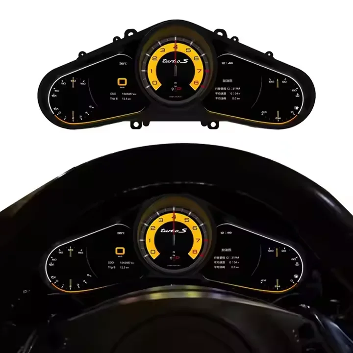 Auto Auto Meter Tachimetro Strumento LCD Cluster Digitale per Porsche Cayenne 2011-2017 PCM3.0/3.1/4.0 Cruscotto LHD/RHD