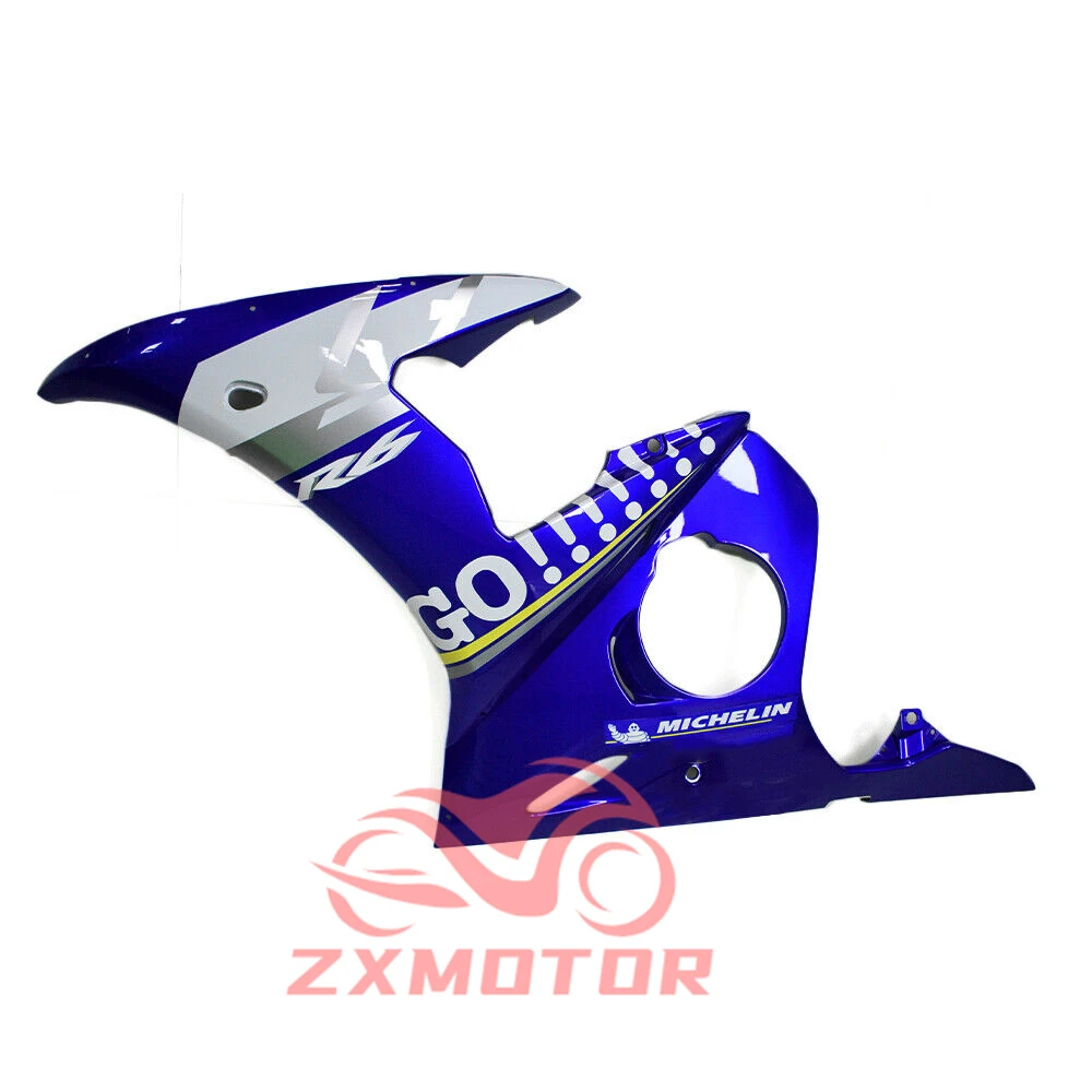 Aftermarket Fairing Kit YZFR6 03 04 Refitting Motorcycle Racing Customized Shell Fairings for YANAHA YZF R6 2003 2004