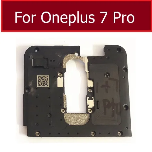 For OnePlus 6 7 8 Pro 6T 7T 8T Motherboard Antenna Cover Signal Mainboard Frame Holder with NFC Flashlight Flex Cable