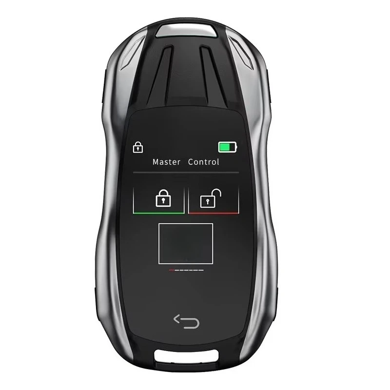 Universal Smart LCD Keyless Go One-Button Start Car Key