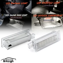 LED Door Courtesy Interior Footwell Light Luggage Trunk Glove Box Lamps For BMW M4 F32 F33 F36 F22 F23 F45 F46 F87 M2 F82 F83
