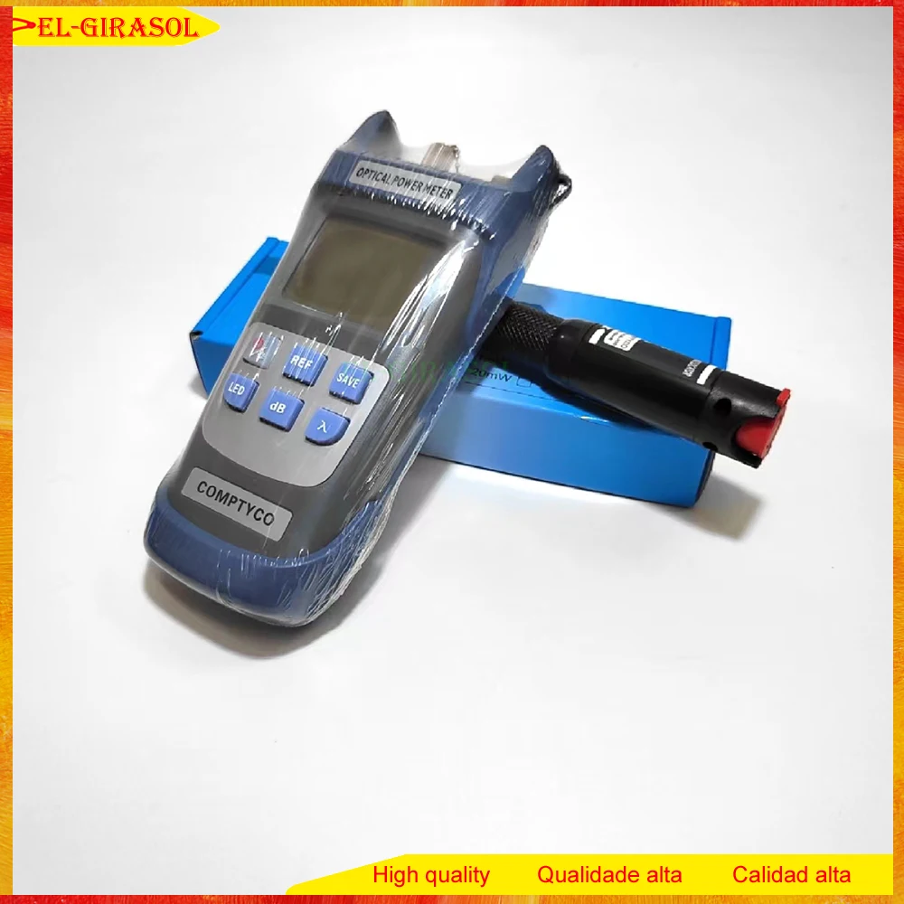 

High Quality Fiber Optic Cable Tester Tool Kit Optical Power Meter &Visual Fault Locator VFL FTTH fibra óptica/fibre optique