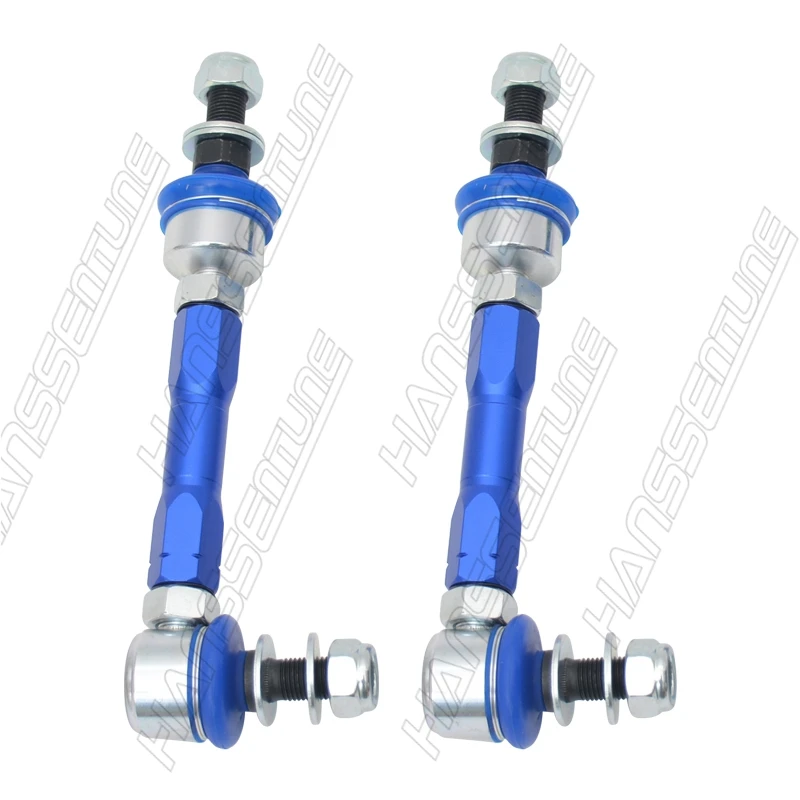 Hanssentune 4X4 Car Adjustable Anti-roll Sway Bar Front & Rear Stabilizer Link Kit For FJ Cruiser / LC120 / LC150