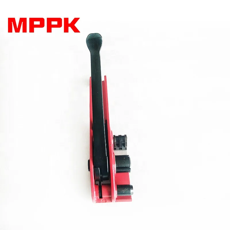 XW20 Red-black Hand Small Polyester Fiber Strap Machine Factory Price Manual Packing Strapping Tools for 19- 20 mm Fiber Cord