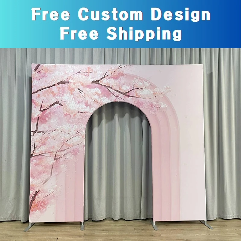 

Birthday Party Decoration 7x7ft 10x9ft Aluminium Wedding Arch Background Stands Photo Studio Photography Scene Party Supplies